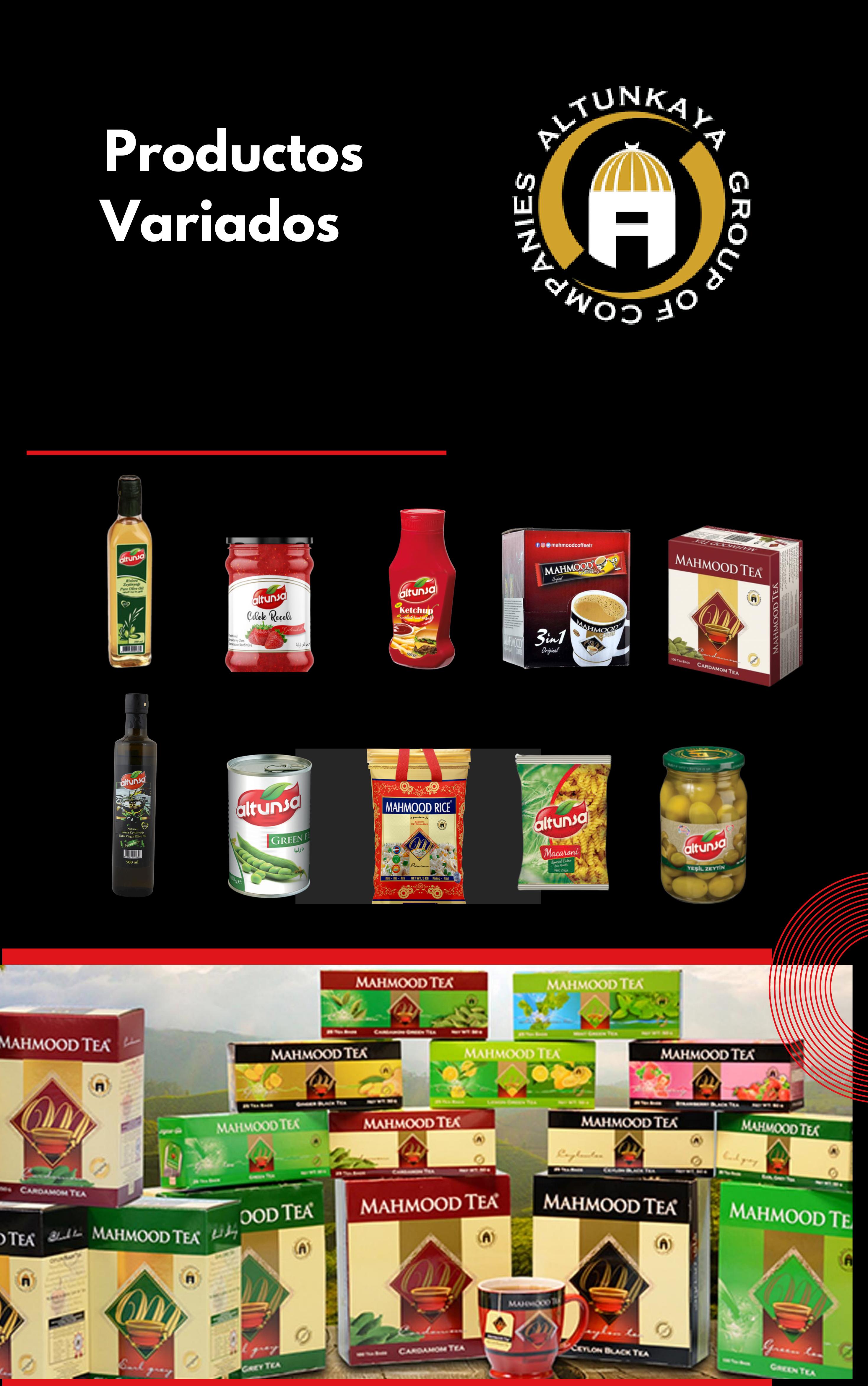 Altunkaya — Productos Variados