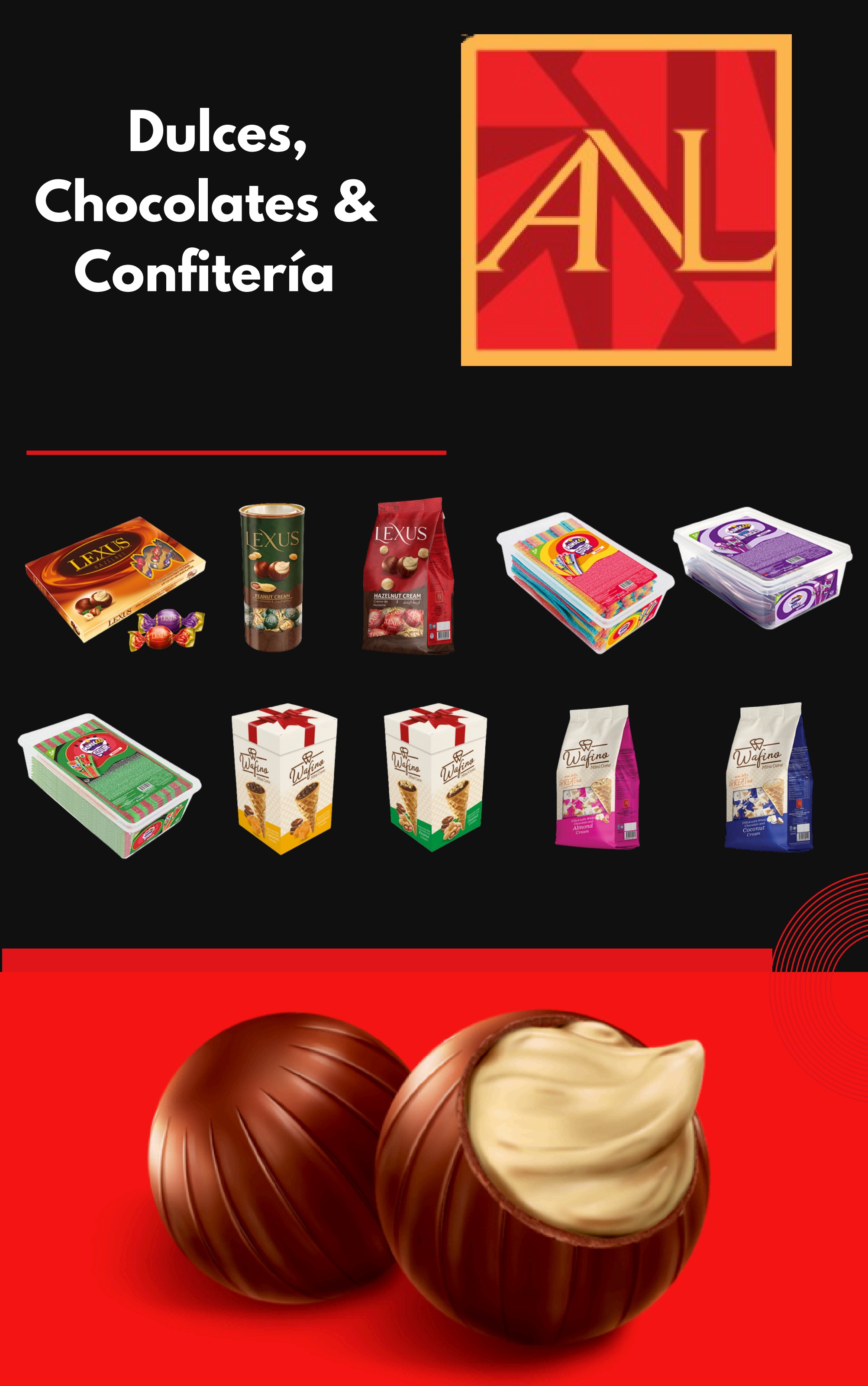 ANL Food — Dulces, Chocolates & Confitería