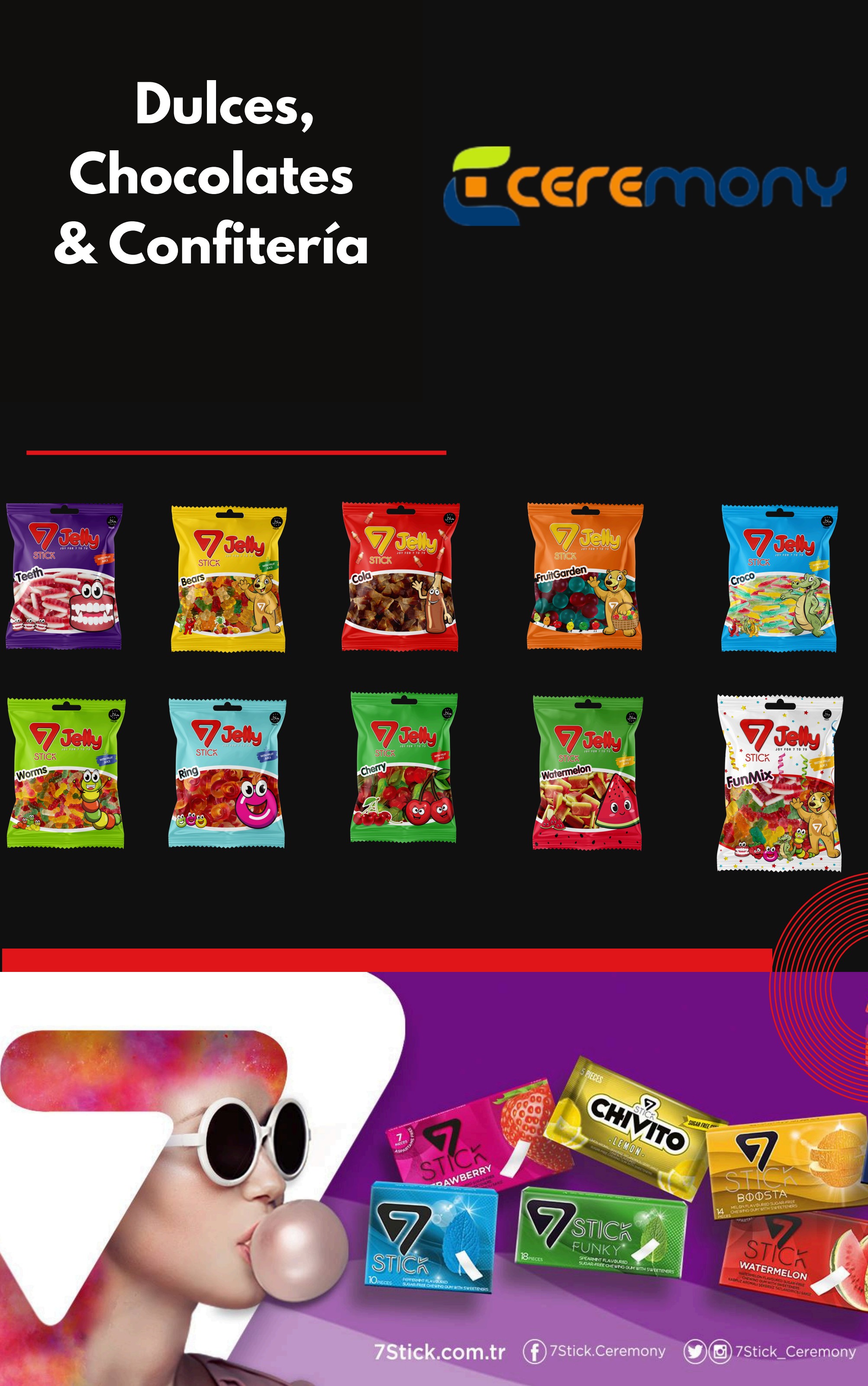 Ceremony — Dulces, Chocolates & Confitería