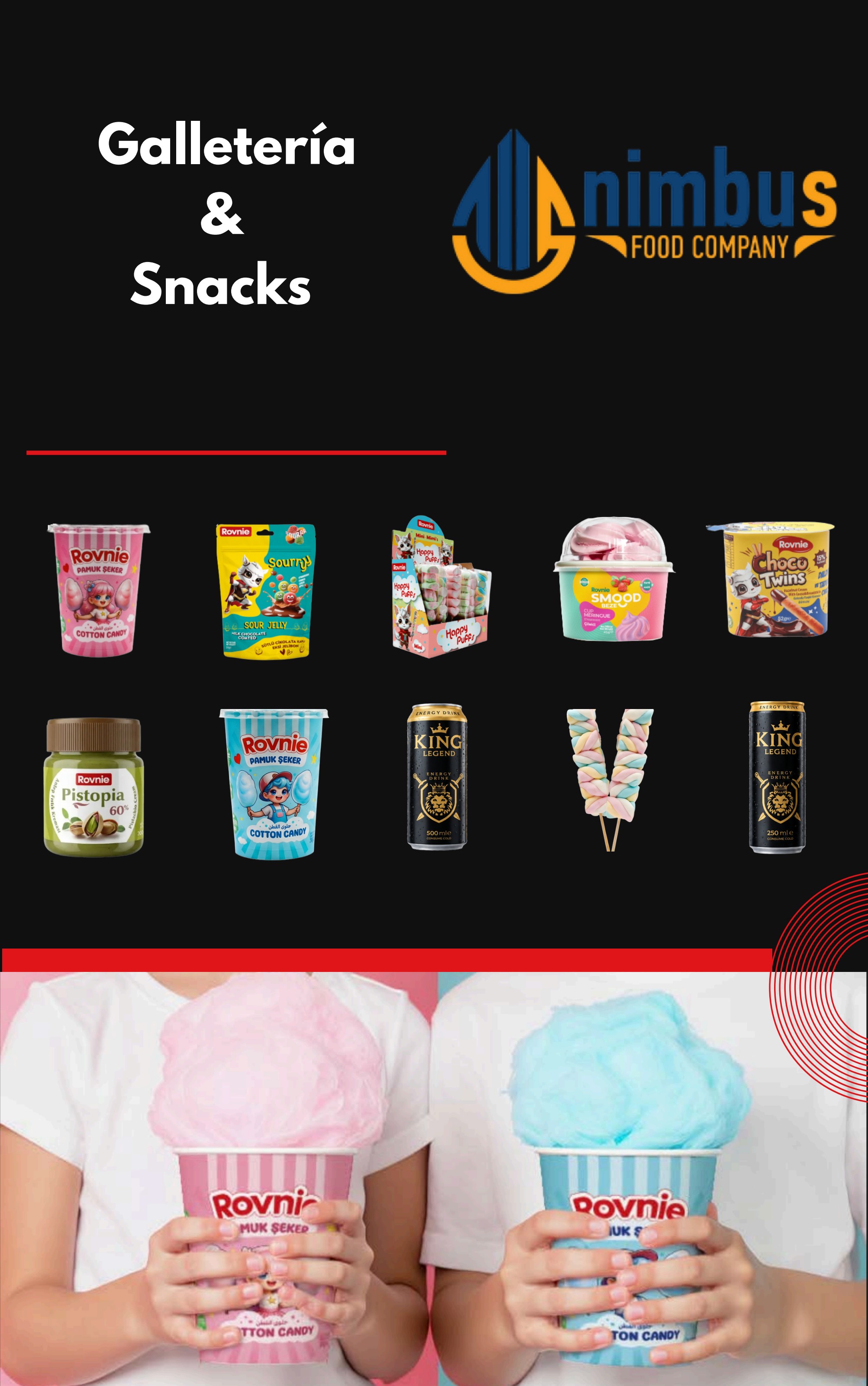 Nimbus Food — Galletería & Snacks