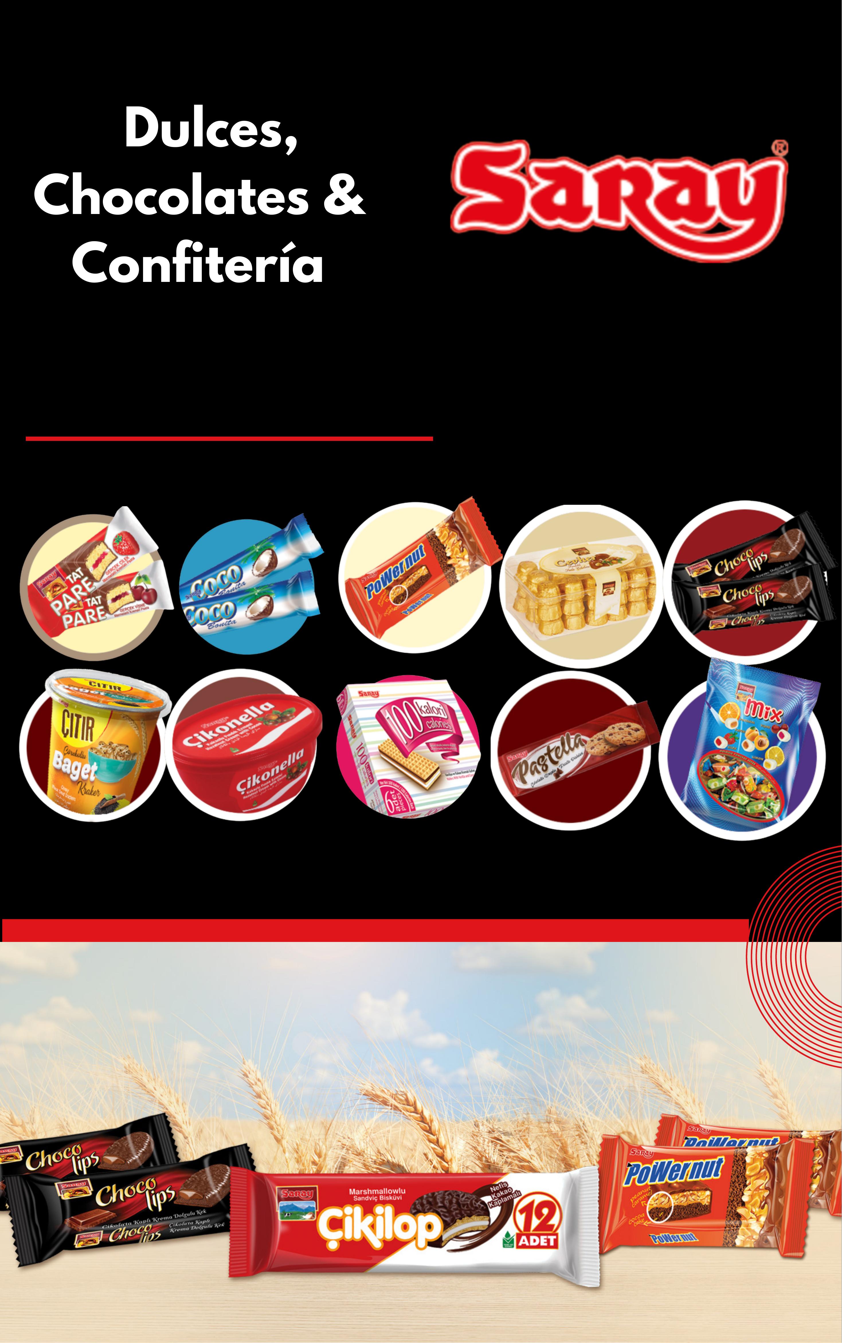 Saray — Dulces, Chocolates & Confitería
