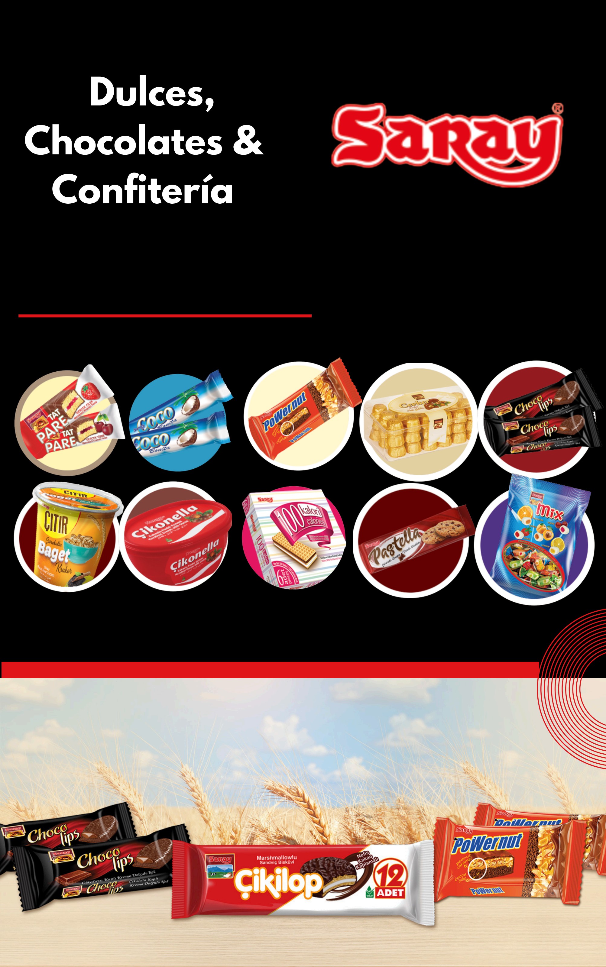 Saray — Dulces, Chocolates & Confitería
